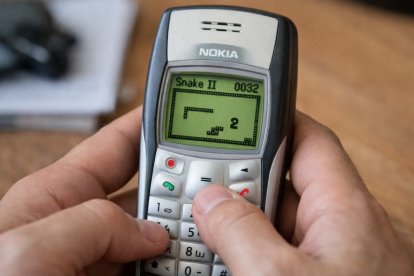 El juego Snake II es considerado el primer gran entretenimiento digital portátil para las masas