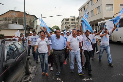 Rosero fue candidato a la alcaldía de Guayaquil en 2019.