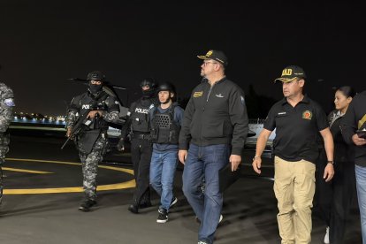 El ministro John Reimberg en una foto del 19 de marzo de 2026.