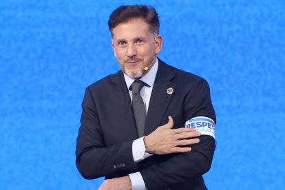 Alejandro Domínguez, presidente de Conmebol, en una foto del 19 de marzo de 2026.