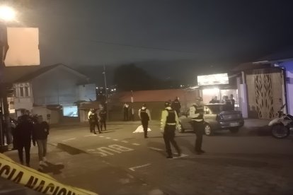 En Conocoto ocurrió una muerte afuera de un restaurante.