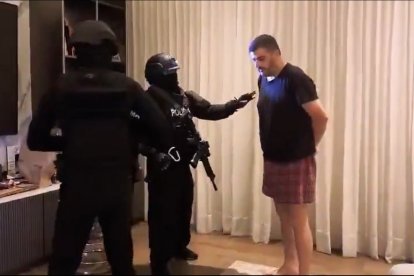 Aquiles Álvarez fue detenido en su domicilio la madrugada del 10 de febrero.