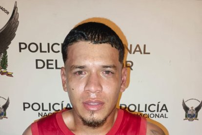 Cristhian Fabián Davas Andrade, de 27 años sería el cabecilla de Los Lobos en Santo Domingo.