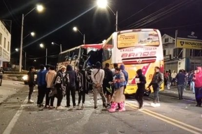 Los vehículos fueron llevados a los patios de la Jefatura de Tránsito.