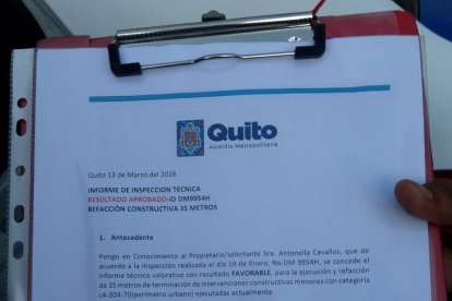 Estos eran los documentos que el sospechosos entregaba a los incautos.