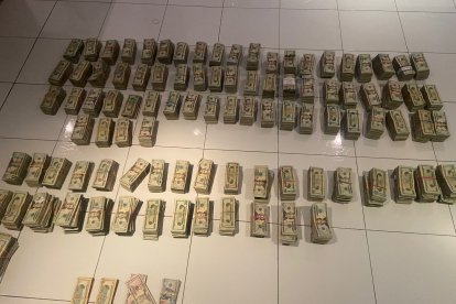 Esta es la evidencia del operativo.