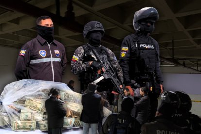 La Policía y la Fiscalía no se han pronunciado sobre la pertenencia de ese dinero.