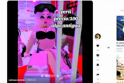 Este es aviso en los que ofrecen ‘cariñosas’, como denominan a las sexoservidoras.