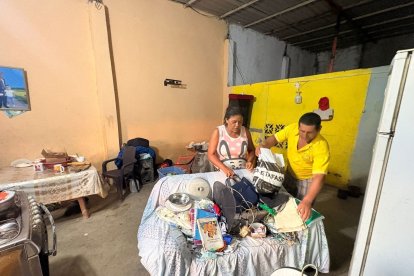 Aracely Quintanilla perdió varios de sus enseres