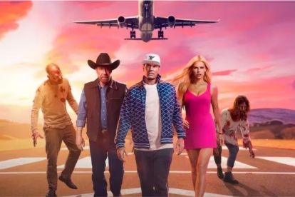 La última aparición de Chuck Norris mezcla celebridades, espionaje y muertos vivientes e