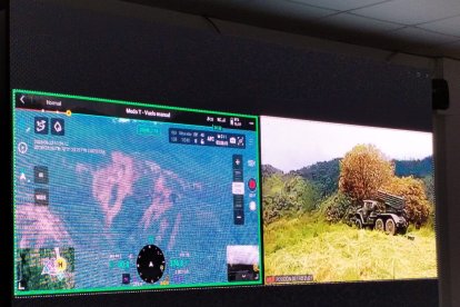 La Aviación del Ejército brindó apoyo en los operativos contra la minería ilegal.