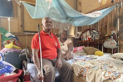 Pese a la adversidad, Timoteo Ortiz y su esposa Victoria se aferran al trabajo, la fe y la esperanza para seguir adelante.