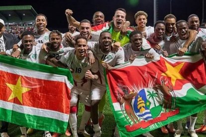 Surinam clasificó al repechaje del Mundial 2026.