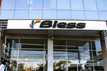 Edificio del Biess, banco del Seguro Social Ecuatoriano.