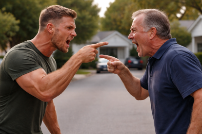 Lo que comenzó como una queja por el ruido en un vecindario terminó escalando rápidamente a una confrontación que se salió de control