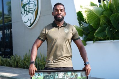 Gabriel Achilier, con 41 años, decidió volver a Orense para jugar la LigaPro 2026.