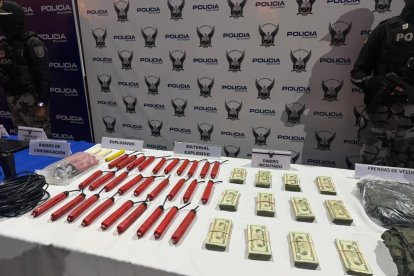 Hallazgo durante las detenciones.