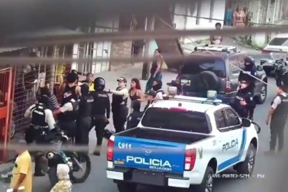 Dos de los implicados fueron capturados en un domicilio.