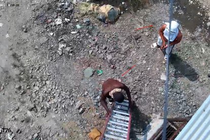 Los muchachos quedaron captados por los dispositivos de vigilancia.