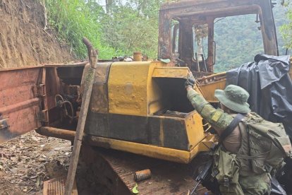 Esta es la maquinaría que utilizaba la nada criminal