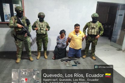 Los sospechosos fueron llevados ante las autoridades competentes.