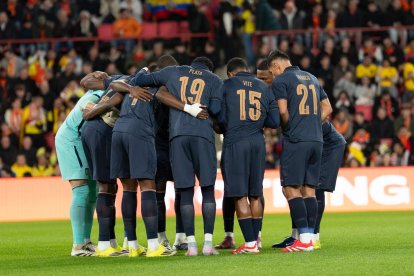 La ronda tricolor previo al partido ante Países Bajos en Eindhoven.