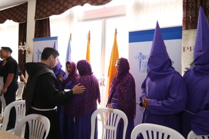 Representantes de la parroquia Nuestra Señora de los Ángeles difundieron el programa.