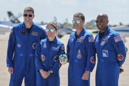 Los astronautas comenzaron su cuarentena el pasado viernes