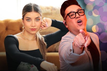 Sarah Alarcón y Leonardo Quezada o Lazito