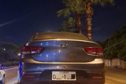 Vehículos retenidos por la ATM por incumplir las restricciones nocturnas del toque de queda.