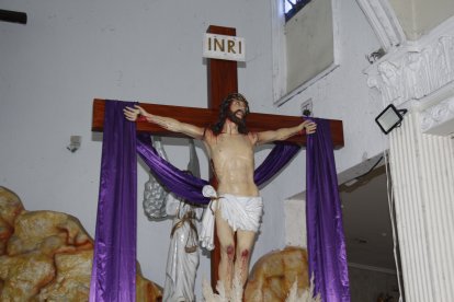 La imagen del Cristo del Consuelo es una de las más admiradas.