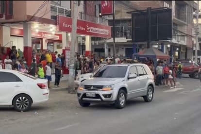 La concurrida Avenida Metropolitana fue escenario de un ataque perpetrado al estilo sicariato