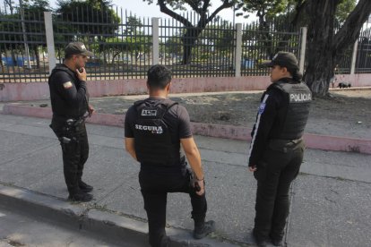 La Policía inspeccionó el área verde del parque Stella Maris, despejando la alarma vecinal tras confirmar que los restos encontrados no eran humanos.