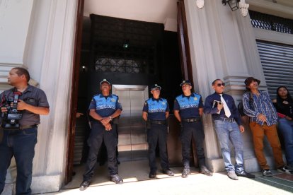 Fiscalía allanó oficinas del Municipio de Guayaquil, este 2 de abril.