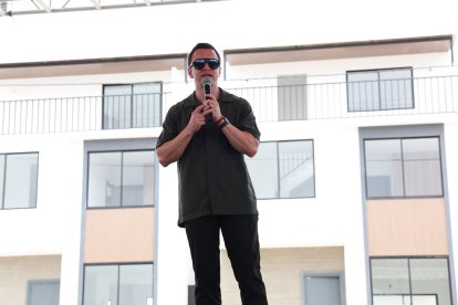 El presidente Daniel Noboa.