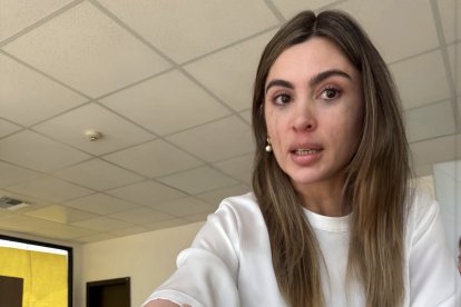 Krysthel Chuchuca es una empresaria que denunció agresión.