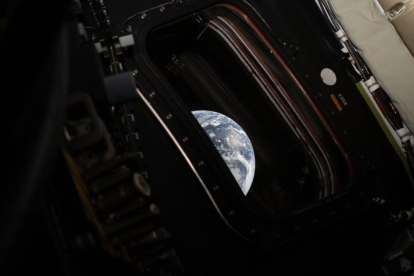 Vista única del planeta desde Orión.