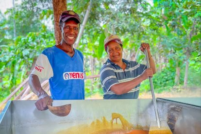 Además de los atardeceres, en Tachina puede conocer sobre el proceso de la elaboración de la panela