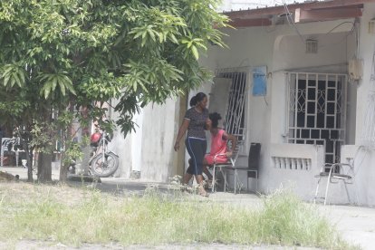 En este sector, al pie del Estero, se produjo el ataque armado.