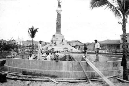 El parque Centenario, desde antaño, fue uno de los sitios más emblemáticos de Guayaquil.