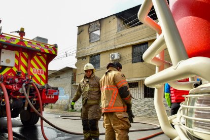 La emergencia en Mapasingue no dejó personas heridas ni víctimas mortales, según los reportes preliminares oficiales.