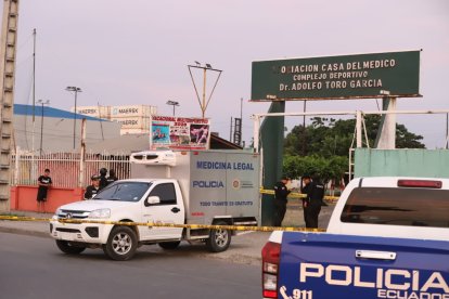 La avenida 25 de Julio permanecía restringida tras la balacera.