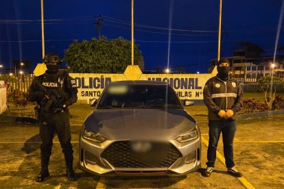 El vehículo usado para llevar al fallecido fue también incautado.