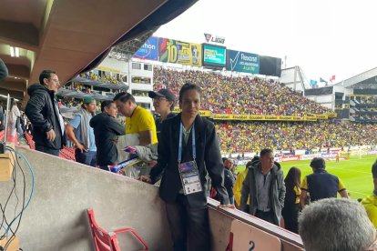 Ángel Barrera cumplirá su sueño de cubrir a Barcelona SC a nivel internacional.