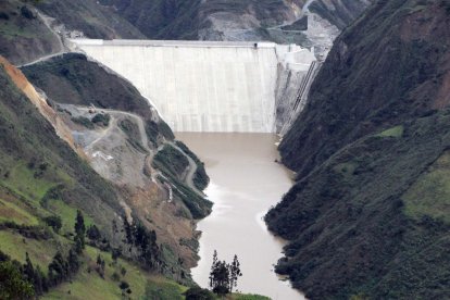 Hasta Las 11:00 de este lunes 6 de abril, la cota del embalse de Mazar estaba a 39 metros de llegar al mínimo.