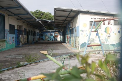 Plantel educativo en Guayaquil fue blanco de delincuentes durante la madrugada.