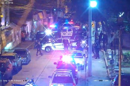 La Policía Nacional ejecutó operativos tras el ataque armado en el complejo.