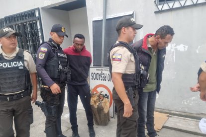 Christian Diablito Lara fue detenido junto a otros tres sujetos en el sur de Quito.
