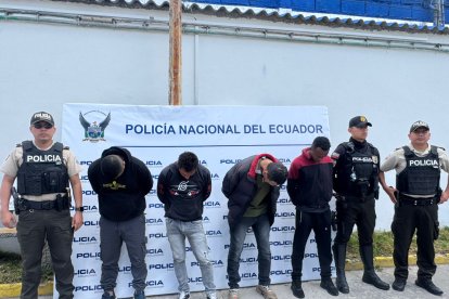 Tres de los implicados tienen antecedentes por robo, drogas y armas.