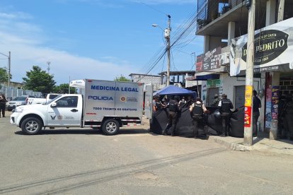 Un crimen se registró en la ciudadela Urbirrios 1, en el sector conocido como Las Cinco Esquinas